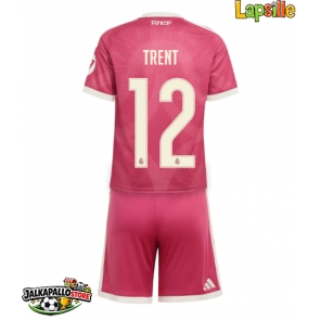 Real Madrid Alexander-Arnold #12 Kolmaspaita Lapsille 2026-27 Lyhythihainen (+ shortsit)